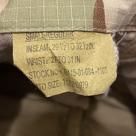 [select] US ARMY デザートCAMO PANTS repro