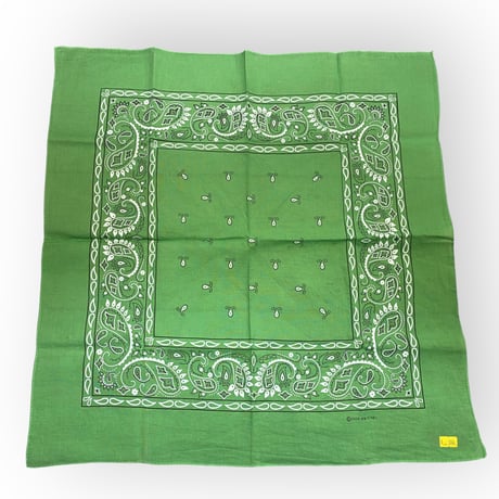 [USED] くたっと ペイズリー柄 BANDANA