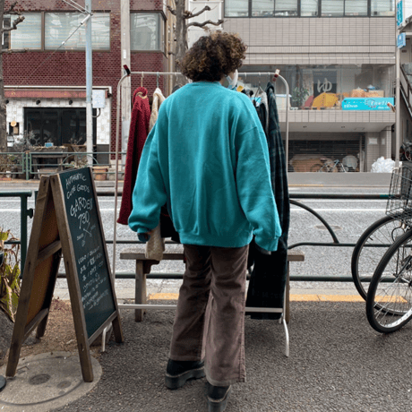 [USED]  "HONORS" ミントカラーSWEAT🍃