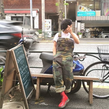 [USED] POINTER CAMO柄 オーバーオール