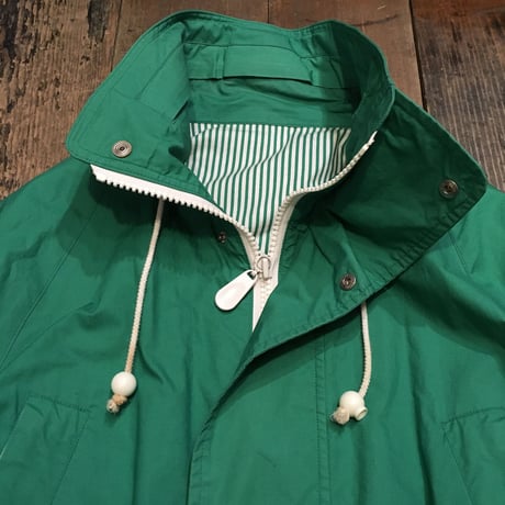 [USED]NAUTICA 鮮やかGreen ハーフコート