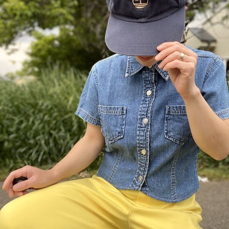 [USED] Lady's S/S DENIM SHIRTS