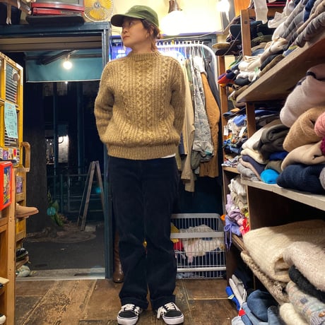 [USED] 'ALAN PAINE'ざっくりニット