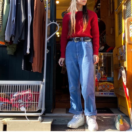 [USED] 真っ赤な COTTON  KNIT♡