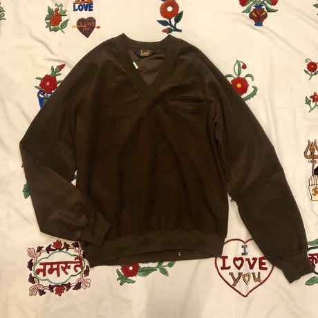 [USED] vintage Lee Vネックプルオーバー