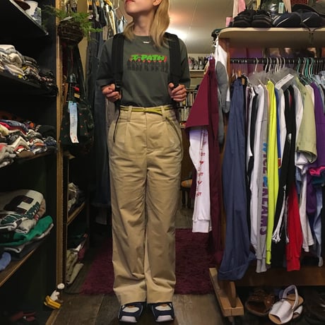 [USED] クリーム色のコーデュロイPANTS