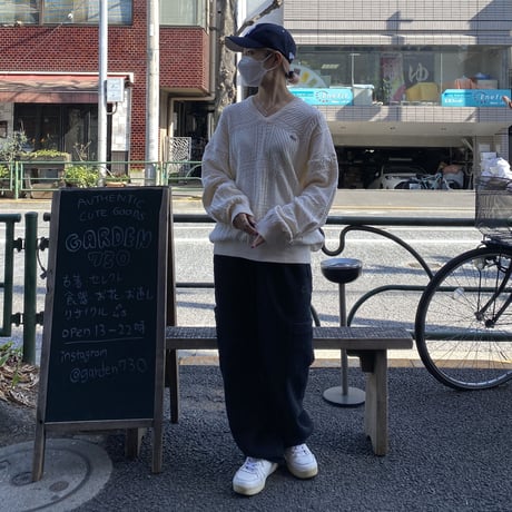[USED] LACOSTE V NECK KNIT🤍