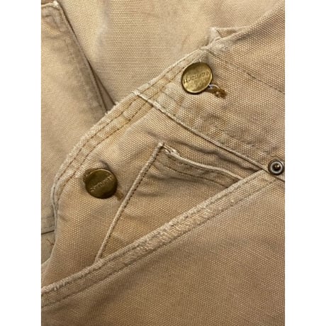 [USED] carhartt ダック地 オーバーオール
