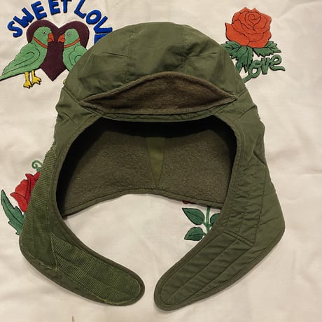 [USED] 70's US ヘルメットライナーCAP