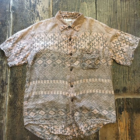 [USED] エキゾチックな ガーゼシャツ