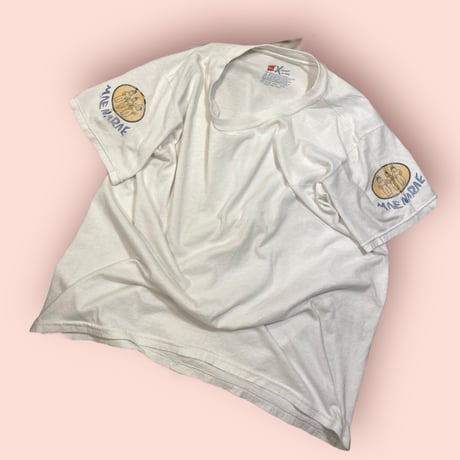 [USED]MAENARAE hanes white tee