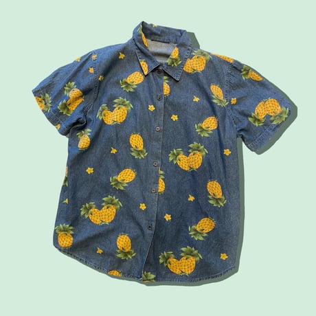[USED] パイナッポー DENIM シャツ