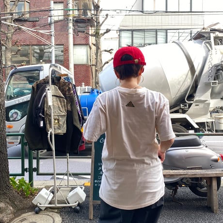 [USED]オオカミ犬プリント Tee