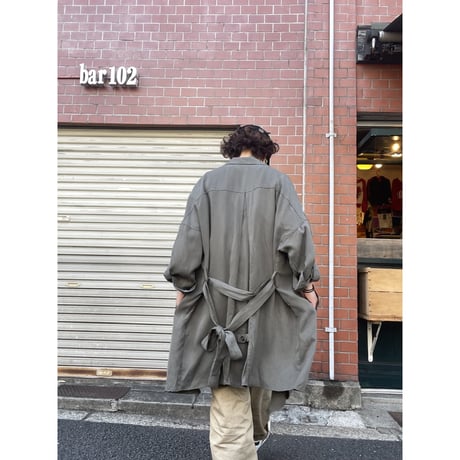 [USED] テロテロ トレンチ風 COAT
