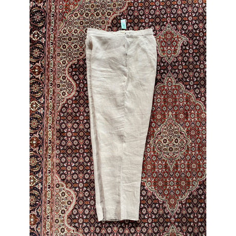 [USED] "プラダ/PRADA" LINEN PANTS