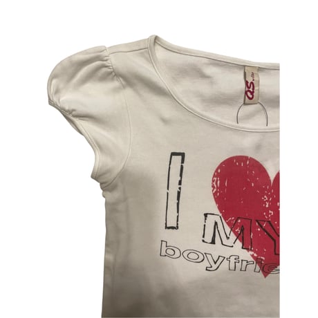 [USED] I❤️MY boyfriend ピチtee