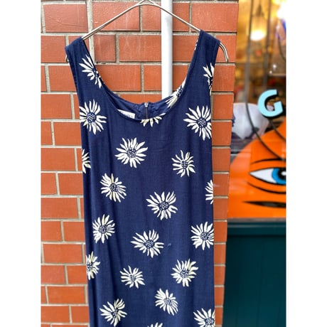 [USED] ひまわりロングワンピース🌻