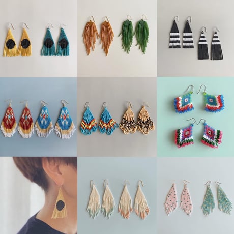 [Prune]  native balloon / ピアス
