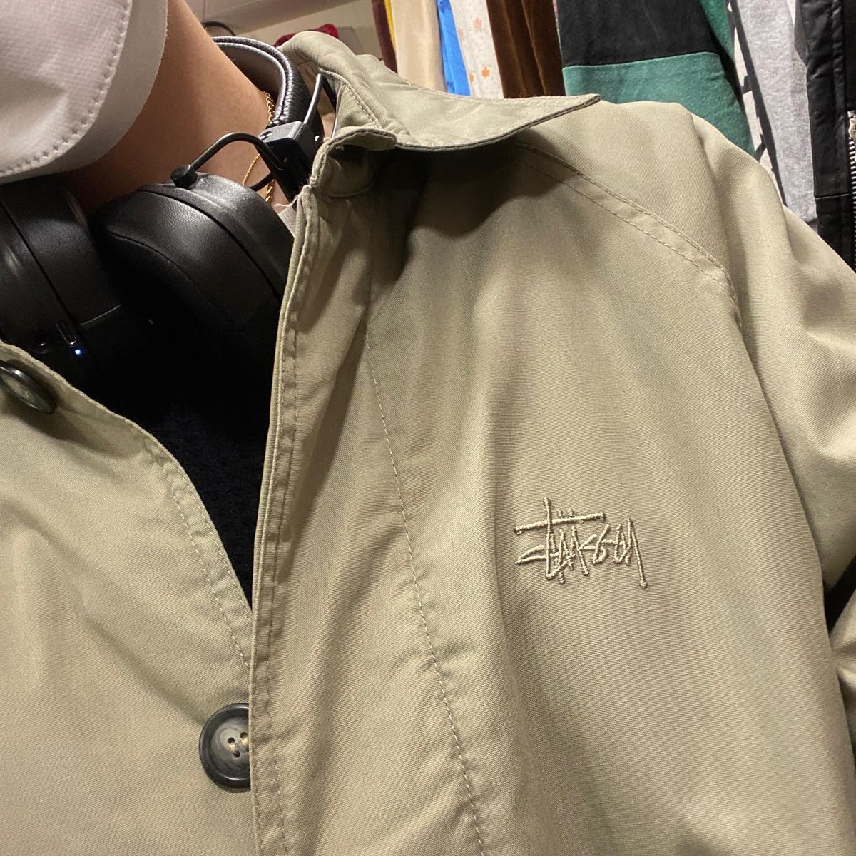 90's Stussy!ステンカラーのハーフコート | garden730 90's Stussy!ステンカラーのハーフコート | garden730