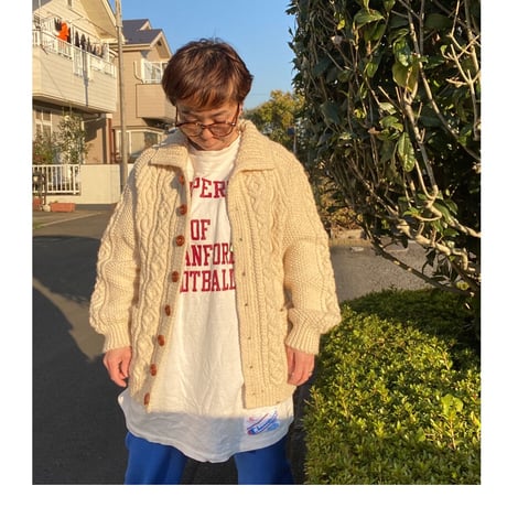 [USED] INVER ALLAN HAND  KNIT カーディガン
