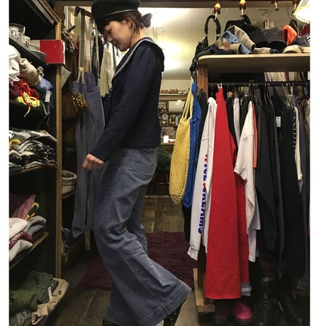 [USED] LINEN♡ セーラー JKT