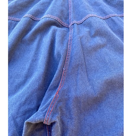 [USED] vintage BLUE COTTON  オーバーオール
