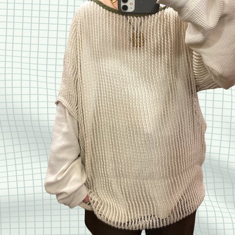[DEADSTOCK] EURO ミリタリー ネットTee