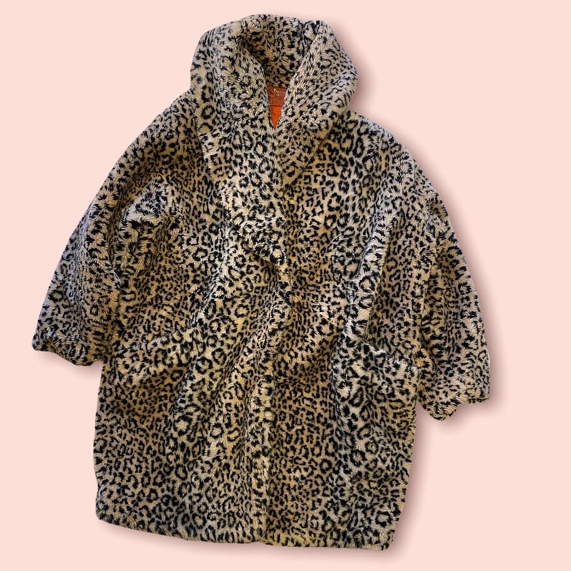 USED] レオパード フェイクファーコート | garden730