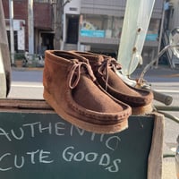 [USED] “Clarks" ワラビー  ブラウン🤎スエード
