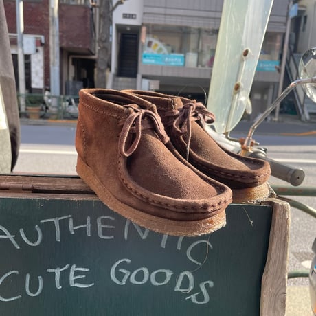 [USED] “Clarks" ワラビー  ブラウン🤎スエード