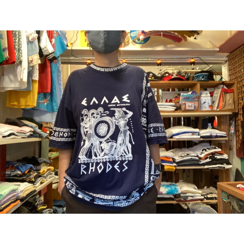 古着 GET HIM TO THE GREEK Tシャツ 古着 GET HIM TO THE GREEK Tシャツ USED] ギリシャ神話 プリントTee