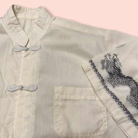 [USED] Vintage! Summer CHINA SHIRTS