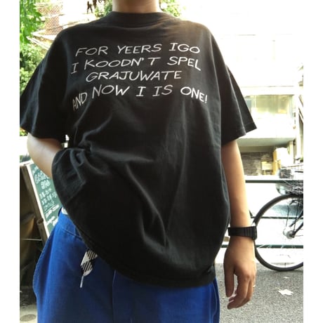 [USED]  スペルミス BOX Tee