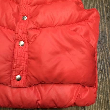 [USED] vintage CAMPUS ちび丈ダウンVEST