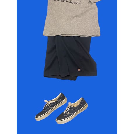 [USED] Dickies ひざ丈ショーツ/ NAVY