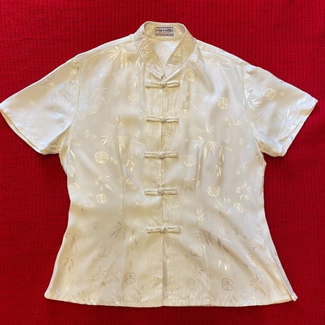 [USED] Vinege SILK チャイナシャツ  🇨🇳