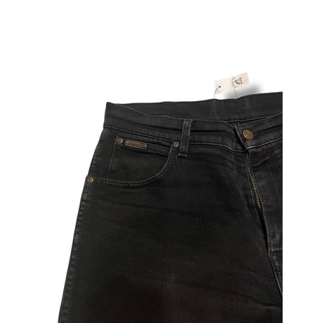 [USED] wrangler BLACK ストレッチデニム
