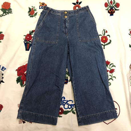 [USED] LAUREN JEANS クロップドデニムパンツ
