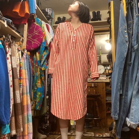 [USED] vintage ネルパジャマ