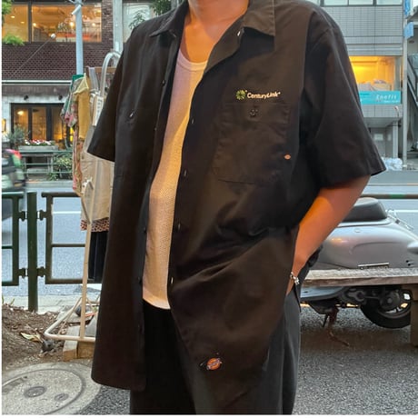 [USED] Dickies "CenturyLink" S/S WORK SHIRT