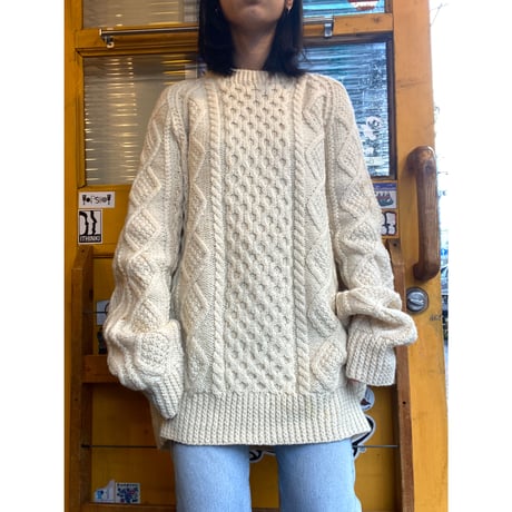 [USED]  BIGサイズ! アランニット