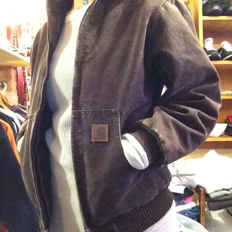 [USED] Carhartt PARKA  Youth-L BROWN