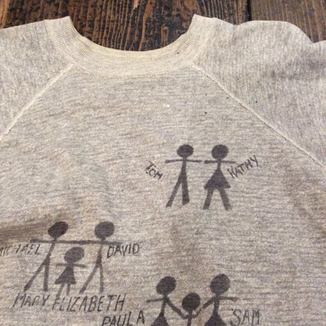 [USED]  手書きの Vintage SWEAT