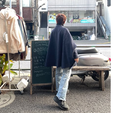 [USED] NEPENTHESポンチョ風コート