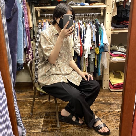 [USED] いい色！ペイズリーSHIRT