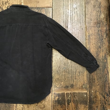 [USED] Levi's BLACK DENIM シャツ