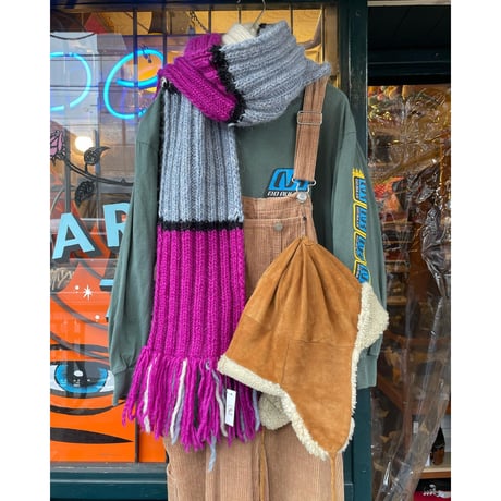 [USED] EURO Hand Knit マフラー