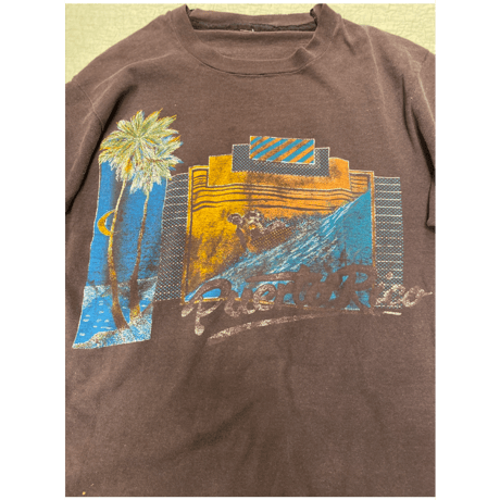[USED]  Vintage 'プエルトリコ🇵🇷'Tee