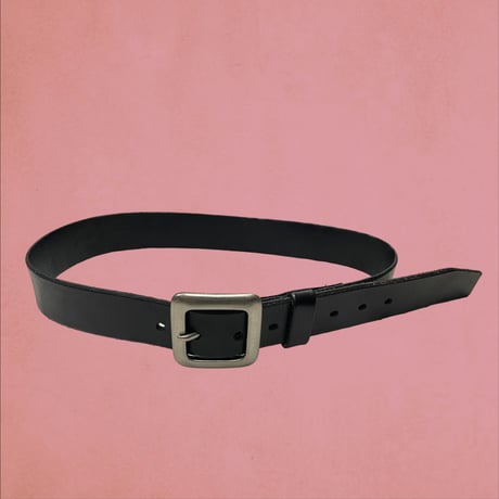 [USED] BLACK Leather Belt