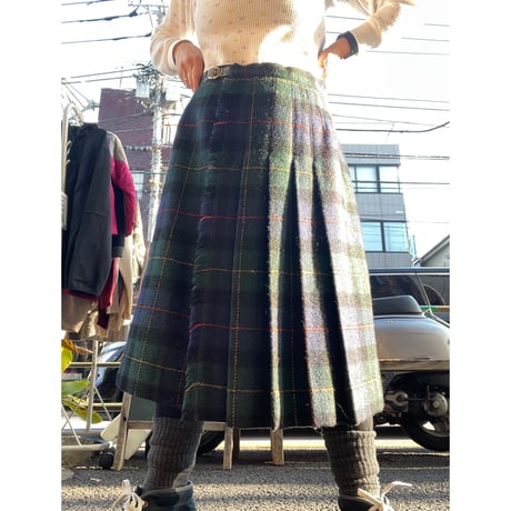 [USED]WOOLキルトスカート